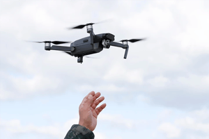 Drone in air