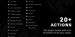 20+ Actions
